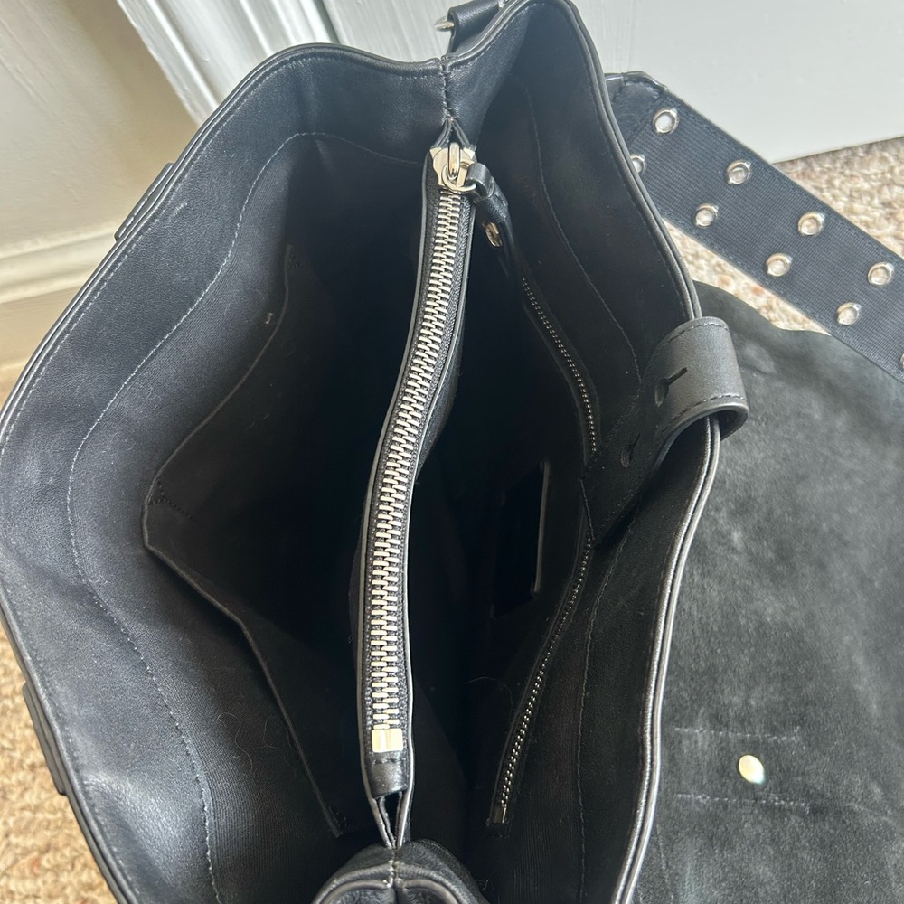 All Saints Black leather bag - Picture 4 of 5